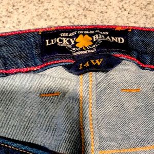 Lucky Brand Ginger Capri jeans 14W